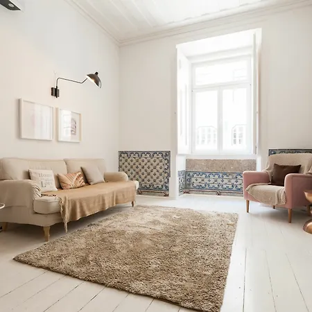 Apartment Baixa Tile Blue By Lu Holidays Lisbon